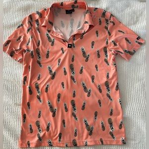 Bad Birdie Pineapple Patrol Men’s Golf Polo
